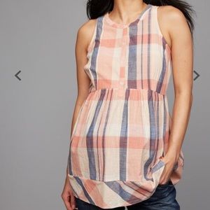 Luxe Essentials Apparel babydoll maternity top